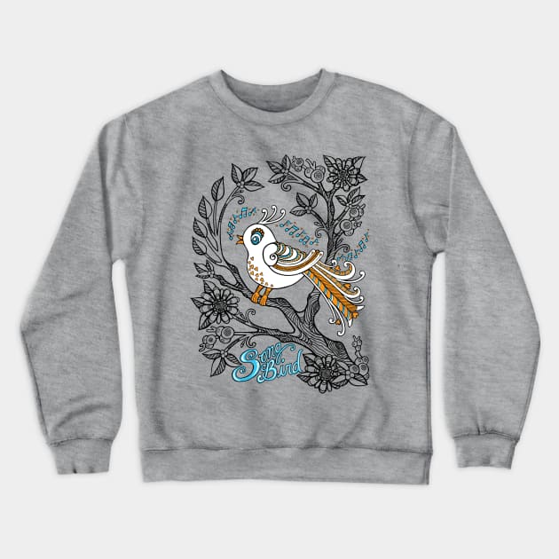 Song Bird Crewneck Sweatshirt by OfficeInk